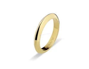 Aliança De Ouro 18k 750 10042.1