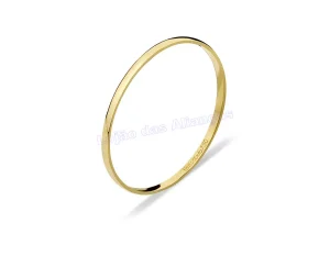 Aliança De Ouro 18k 750 10111.1