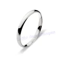 Aliança De Ouro Branco 18k 750 10267.5