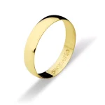Aliança De Ouro 18k 750 10142.1