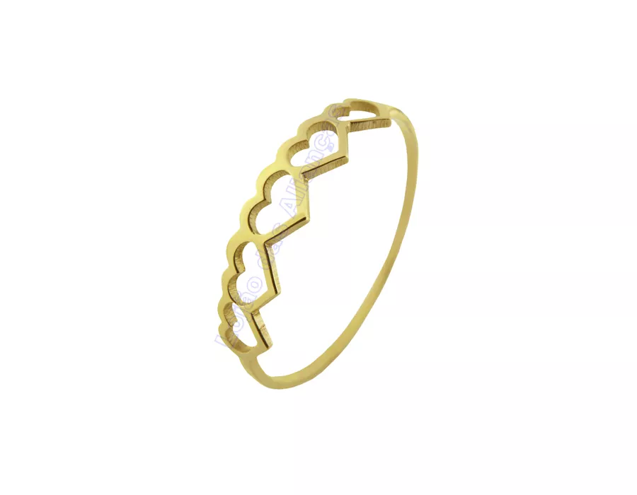 Anel Em Ouro 18k 750